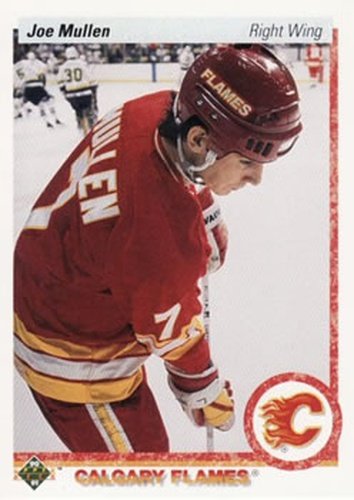 #252 Joe Mullen - Calgary Flames - 1990-91 Upper Deck Hockey