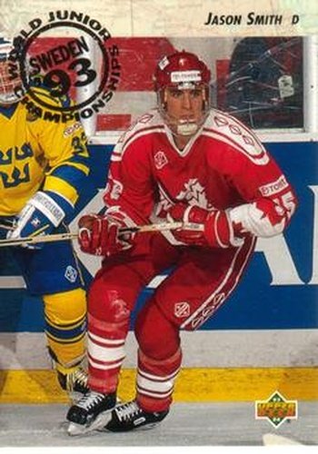 #252 Jason Smith - Canada - 1993-94 Upper Deck Hockey