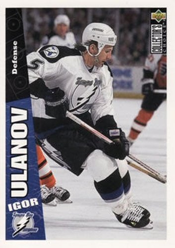 #252 Igor Ulanov - Tampa Bay Lightning - 1996-97 Collector's Choice Hockey