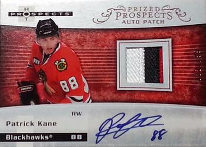 #252 Patrick Kane - Chicago Blackhawks - 2007-08 Fleer Hot Prospects Hockey