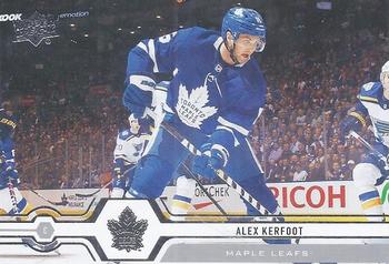 #252 Alex Kerfoot - Toronto Maple Leafs - 2019-20 Upper Deck Hockey