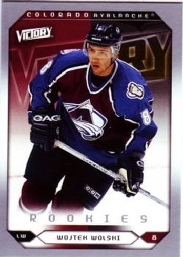 #252 Wojtek Wolski - Colorado Avalanche - 2005-06 Upper Deck Victory Hockey