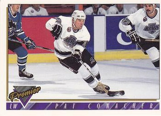 #252 Pat Conacher - Los Angeles Kings - 1993-94 Topps Premier Hockey