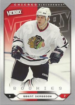 #253 Brent Seabrook - Chicago Blackhawks - 2005-06 Upper Deck Victory Hockey