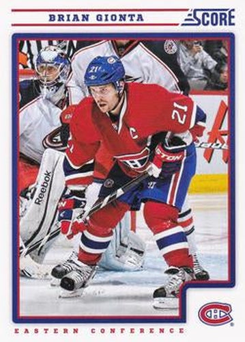 #253 Brian Gionta - Montreal Canadiens - 2012-13 Score Hockey