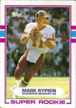 #253 Mark Rypien - Washington Redskins - 1989 Topps Football
