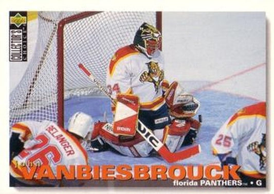 #253 John Vanbiesbrouck - Florida Panthers - 1995-96 Collector's Choice Hockey