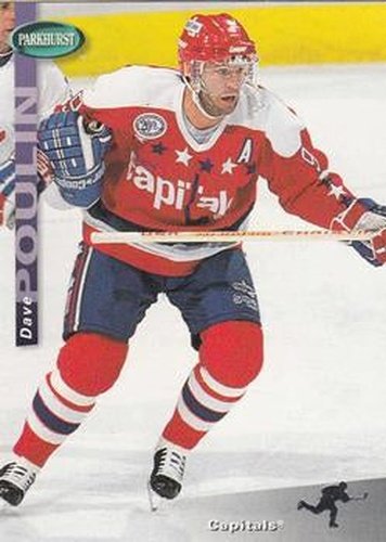 #253 Dave Poulin - Washington Capitals - 1994-95 Parkhurst Hockey