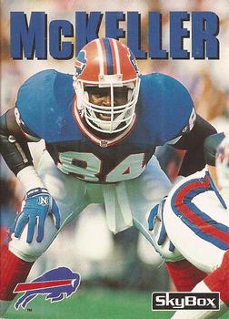 #253 Keith McKeller - Buffalo Bills - 1992 SkyBox Impact Football