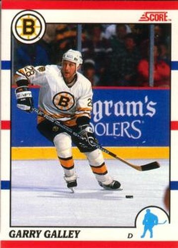 #253 Garry Galley - Boston Bruins - 1990-91 Score Canadian Hockey