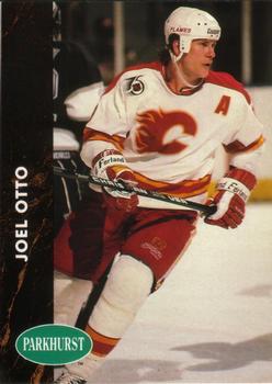 #253 Joel Otto - Calgary Flames - 1991-92 Parkhurst Hockey