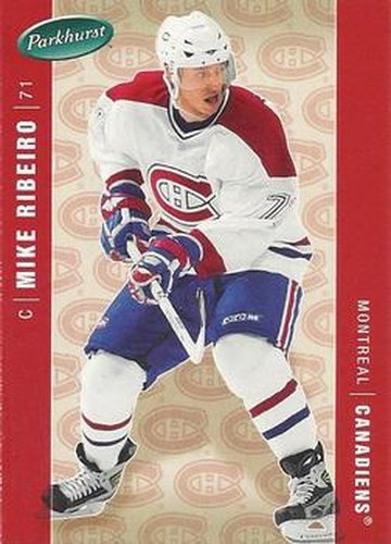 #253 Mike Ribeiro - Montreal Canadiens - 2005-06 Parkhurst Hockey