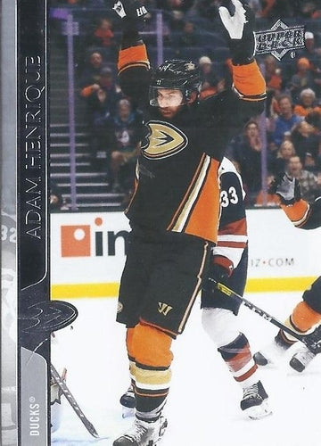 #253 Adam Henrique - Anaheim Ducks - 2020-21 Upper Deck Hockey