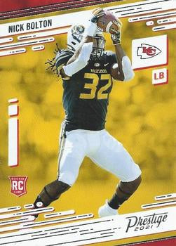 #253 Nick Bolton - Kansas City Chiefs - 2021 Panini Prestige Football