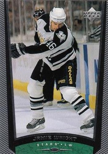 #253 Jamie Wright - Dallas Stars - 1998-99 Upper Deck Hockey