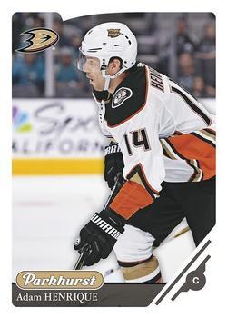 #253 Adam Henrique - Anaheim Ducks - 2018-19 Parkhurst Hockey