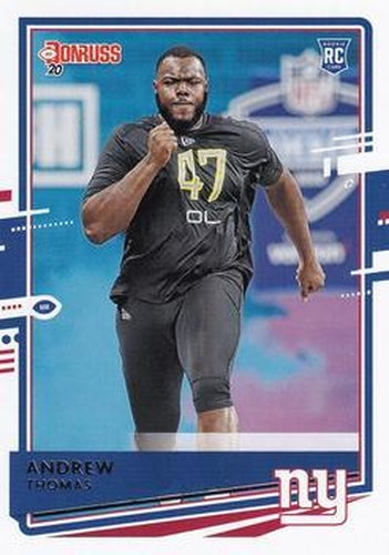 #253 Andrew Thomas - New York Giants - 2020 Donruss Football