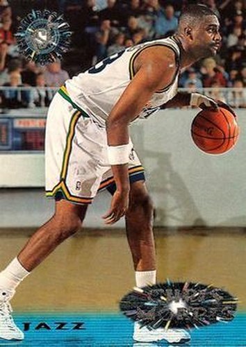 #253 Chris Morris - Utah Jazz - 1995-96 Stadium Club Basketball