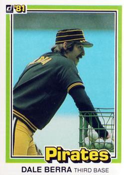 #253 Dale Berra - Pittsburgh Pirates - 1981 Donruss Baseball