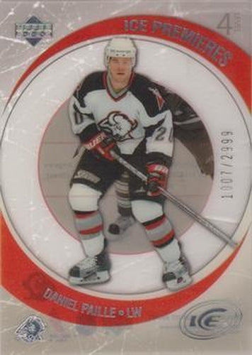 #253 Daniel Paille - Buffalo Sabres - 2005-06 Upper Deck Ice Hockey