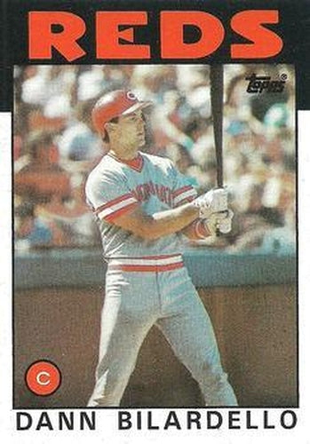 #253 Dann Bilardello - Cincinnati Reds - 1986 Topps Baseball