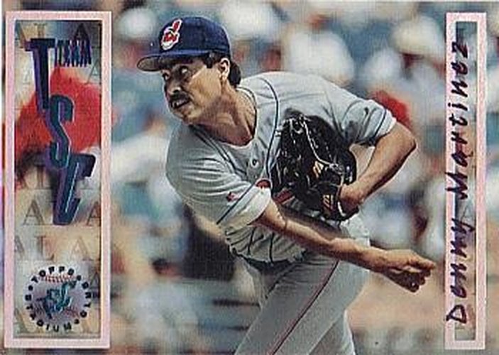 #253 Dennis Martinez - Cleveland Indians - 1996 Stadium Club Baseball