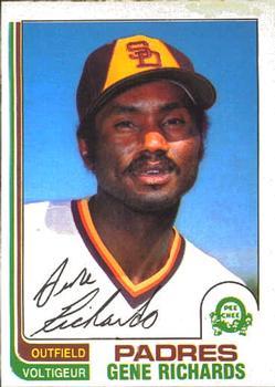 #253 Gene Richards - San Diego Padres - 1982 O-Pee-Chee Baseball