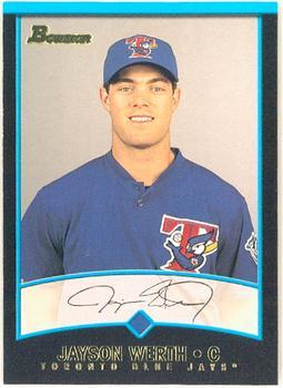 #253 Jayson Werth - Toronto Blue Jays - 2001 Bowman Baseball