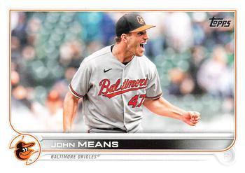 #253 John Means - Baltimore Orioles - 2022 Topps Baseball