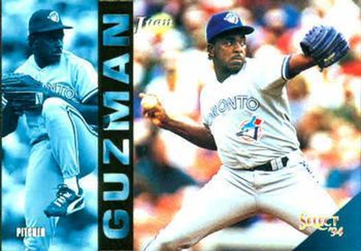 #253 Juan Guzman - Toronto Blue Jays - 1994 Select Baseball