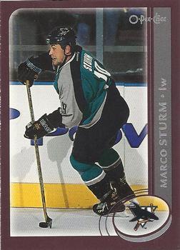 #253 Marco Sturm - San Jose Sharks - 2002-03 O-Pee-Chee Hockey