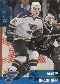 #253 Marty Reasoner - St. Louis Blues - 1999-00 Be a Player Memorabilia Hockey
