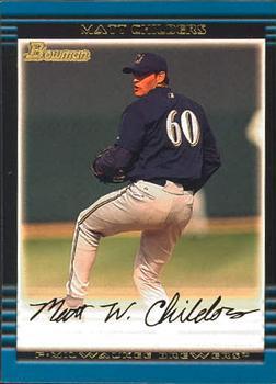#253 Matt Childers - Milwaukee Brewers - 2002 Bowman Baseball