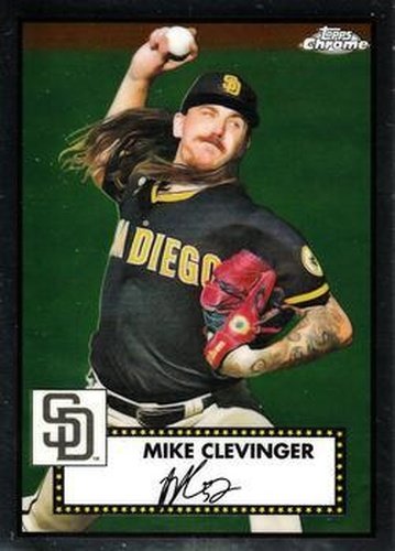 #253 Mike Clevinger - San Diego Padres - 2021 Topps Chrome Platinum Anniversary Baseball