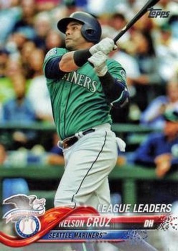 #253 Nelson Cruz - Seattle Mariners - 2018 Topps Baseball