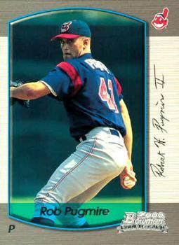 #253 Rob Pugmire - Cleveland Indians - 2000 Bowman Baseball