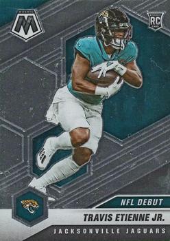 #253 Travis Etienne Jr. - Jacksonville Jaguars - 2021 Panini Mosaic Football
