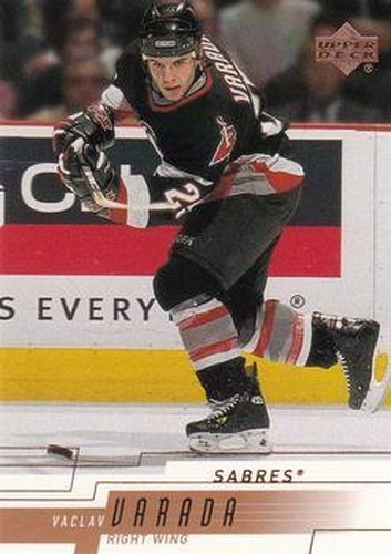 #253 Vaclav Varada - Buffalo Sabres - 2000-01 Upper Deck Hockey