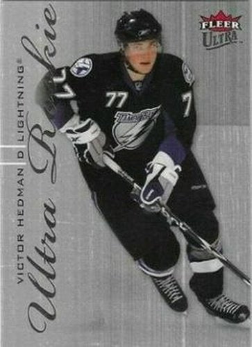 #253 Victor Hedman - Tampa Bay Lightning - 2009-10 Ultra Hockey