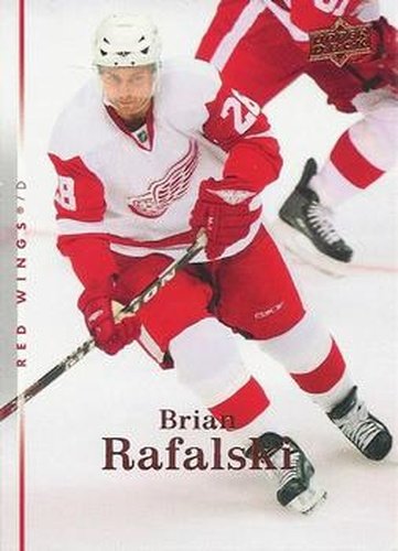 #253 Brian Rafalski - Detroit Red Wings - 2007-08 Upper Deck Hockey