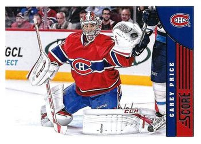 #253 Carey Price - Montreal Canadiens - 2013-14 Score Hockey