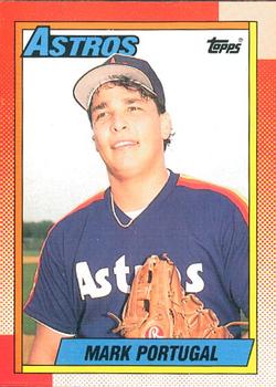 #253 Mark Portugal - Houston Astros - 1990 O-Pee-Chee Baseball