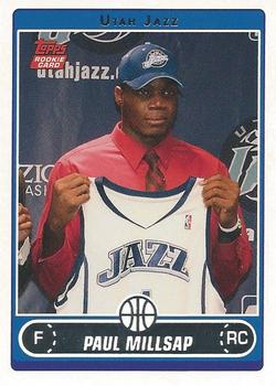 #253 Paul Millsap - Utah Jazz - 2006-07 Topps Basketball