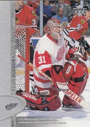 #253 Kevin Hodson - Detroit Red Wings - 1996-97 Upper Deck Hockey