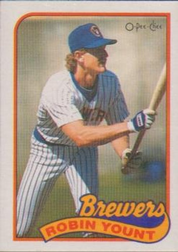 #253 Robin Yount - Milwaukee Brewers - 1989 O-Pee-Chee Baseball