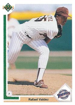 #253 Rafael Valdez - San Diego Padres - 1991 Upper Deck Baseball