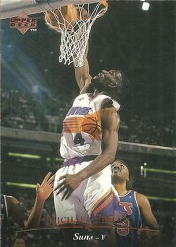 #253 Michael Finley - Phoenix Suns - 1995-96 Upper Deck Basketball