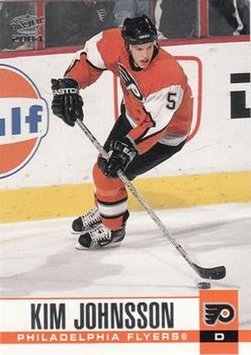 #253 Kim Johnsson - Philadelphia Flyers - 2003-04 Pacific Hockey