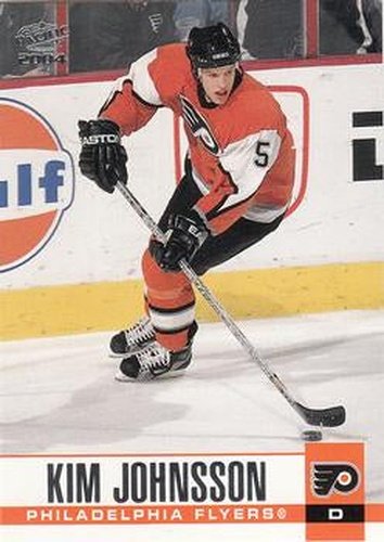 #253 Kim Johnsson - Philadelphia Flyers - 2003-04 Pacific Hockey