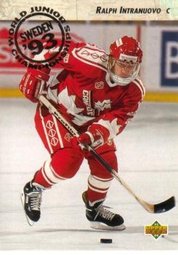 #253 Ralph Intranuovo - Canada - 1993-94 Upper Deck Hockey